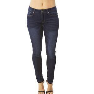 YRL Fantasy Blue Denim Skinny Jeans Size 0
